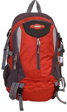 Tosca - 32L Framed Sport Hiking Backpack (Red/Grey)