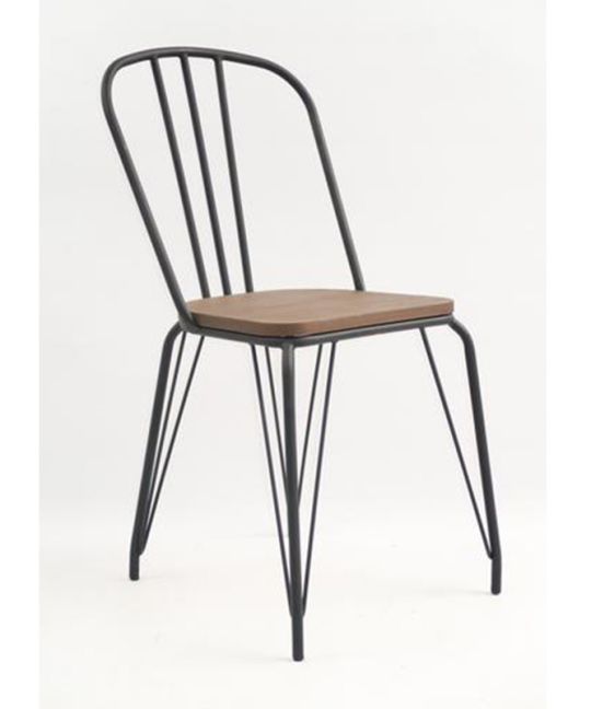 Mad Chair - Replica Hairpin Chair - Black