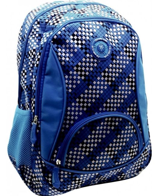 Island Club - Large 600D Backpack (Blue)