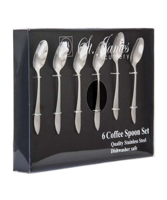 ST. JAMES - Cutlery Oxford 6 Piece Coffee Spoons Set In Gift Box