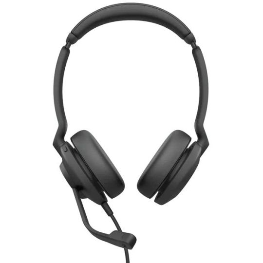 Jabra - Connect 4h Wired Headset With Mic - Black