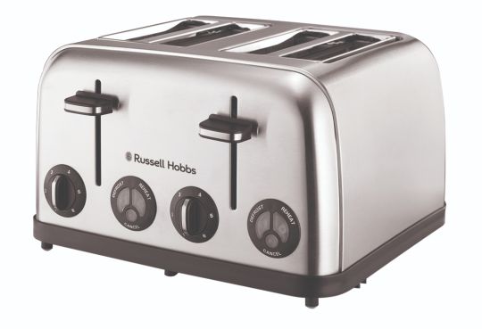 Russell Hobbs - Stainless Steel 4 Slice Toaster 13976 