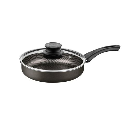 Tramontina - 24cm Straight Frying Pan With Lid Paris