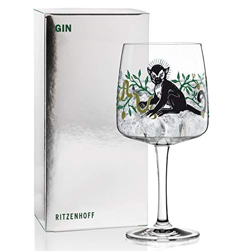 Ritzenhoff - Fabelkraft Gin Glass Karin Rytter, King of Monkeys