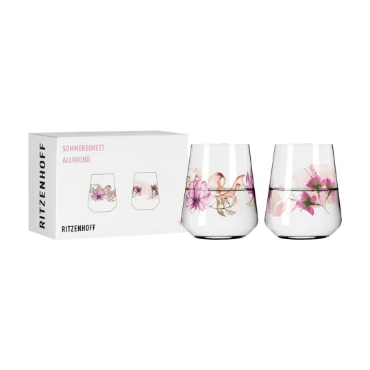 Ritzenhoff - Sommersonett universal glass set #1, #2 by doro Sonja Eikler, Doro von Rüden