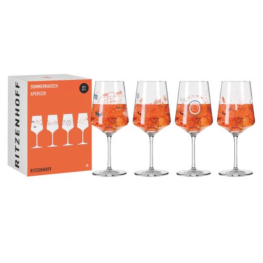 Ritzenhoff - Summerrausch Aperitif Glass – Set Of 4