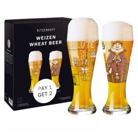 Ritzenhoff - Wheat Beer Potts/Kathrin Promo (Set Of 2)