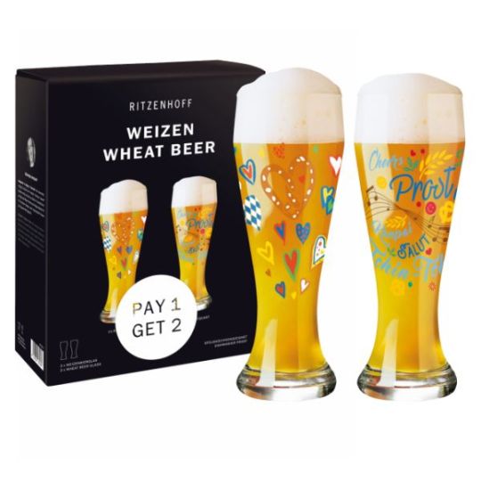 Ritzenhoff - Wheat Beer Glass Set Ulrike/Veronique