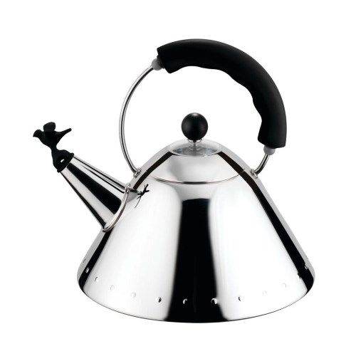 Alessi - Graves Kettle Black Suitable For Induction