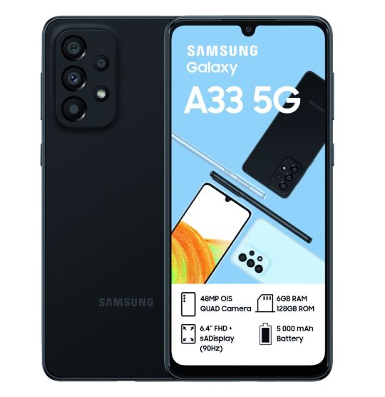 Samsung - Galaxy A33 5G Dual Sim Black