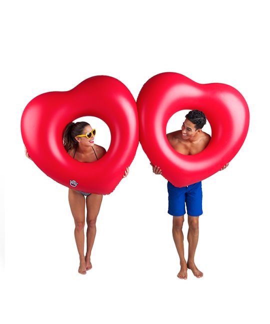 BigMouth - Two Hearts Pool Float