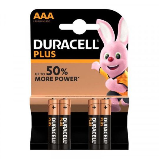 Duracell - Battery Plus AAA 4 Pack