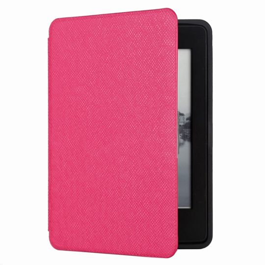 Generic Cover For Amazon Kindle Paperwhite Waterproof (10th Gen - 2018 Model) Dark Pink