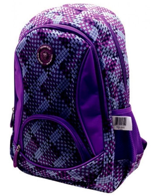 Island Club - Large 600D Backpack (Purple)