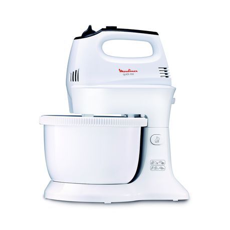 Moulinex -Quick Mix Hand Mixer with Plastic Bowl, 300W