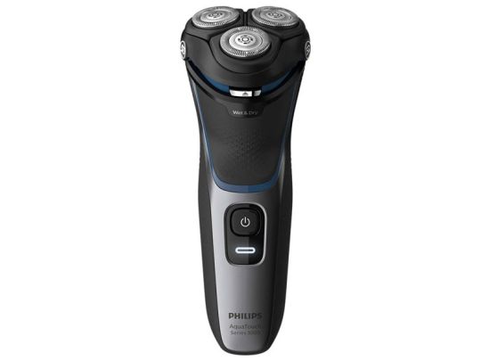 Philips - AquaTouch 3000 Series Wet or Dry electric shaver 3HD W/Trim (No pouch)