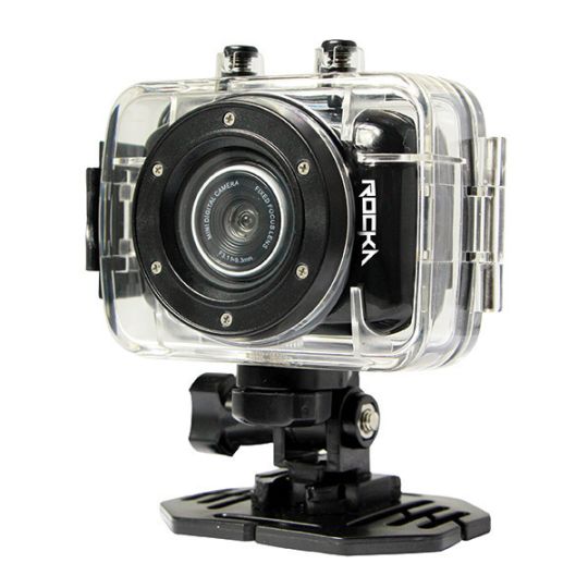 Rocka - D'Light Series 720P Action Camera  (Black)