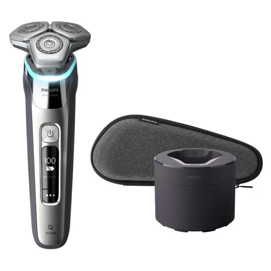 Philips - Shaver series 9000 Wet & Dry electric shaver S9985/50