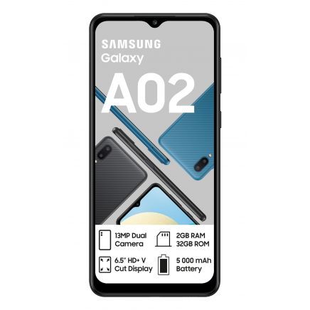 Samsung -  Galaxy A02 32GB Dual Sim - Black