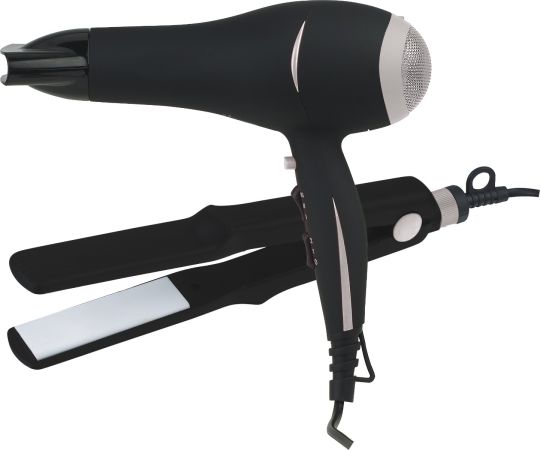 Sunbeam - Deluxe Haircare Hair Dryer & Straightener Pack