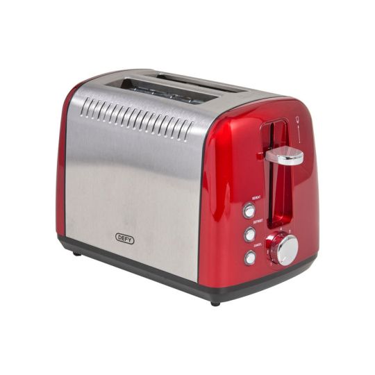 Defy - Red 2 Slice Toaster