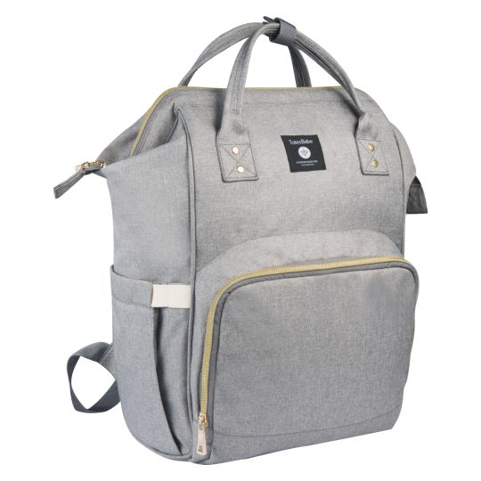 Totes Babe -  Alma 18L Diaper Backpack - Grey