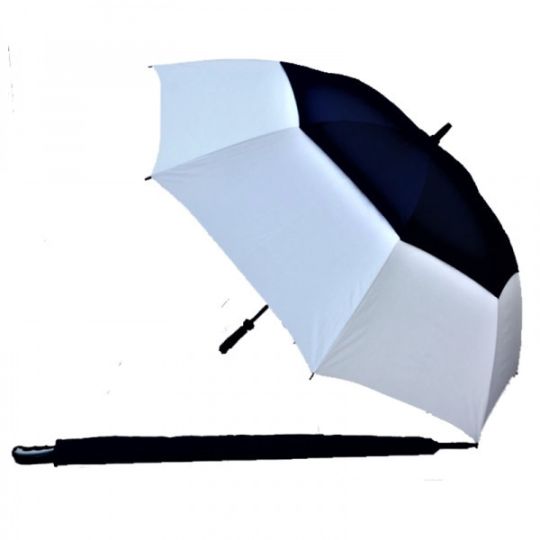 Navy/White UV Gustbuster Golf Umbrella - Fibre