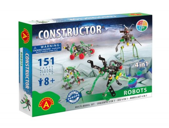 Alexander Construction - Constructor - Robots (4 in 1)