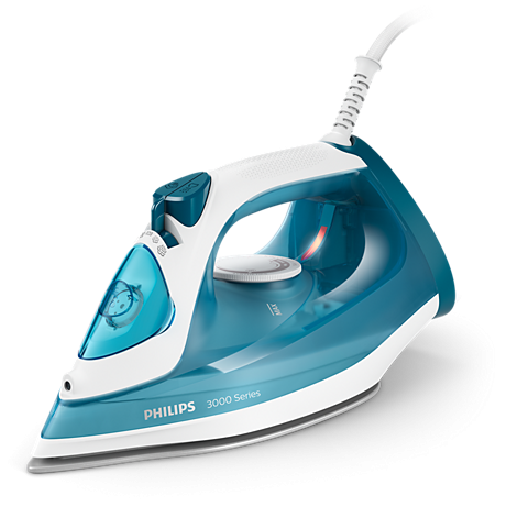 Philips - 3000 Series Steam Iron - Blue