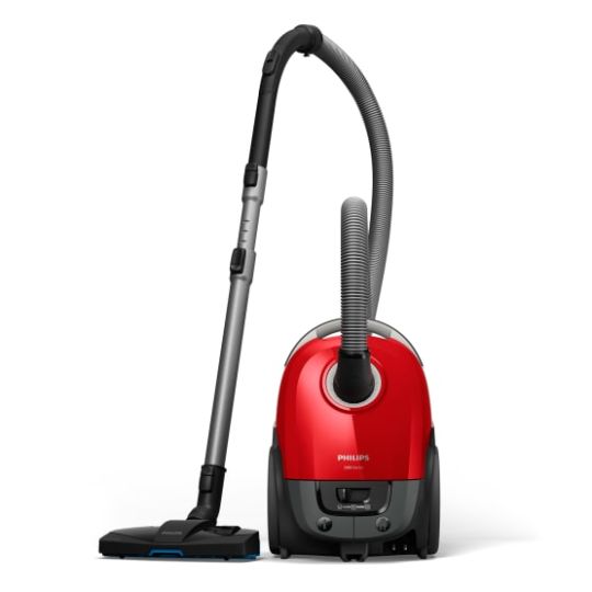 Philips 2000W Bagged Vacuum Cleaner - Red