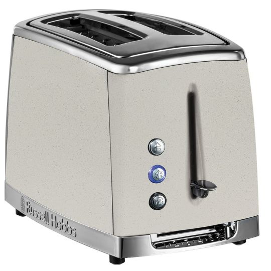 Russell Hobbs - Luna 2 Slice Toaster Stone