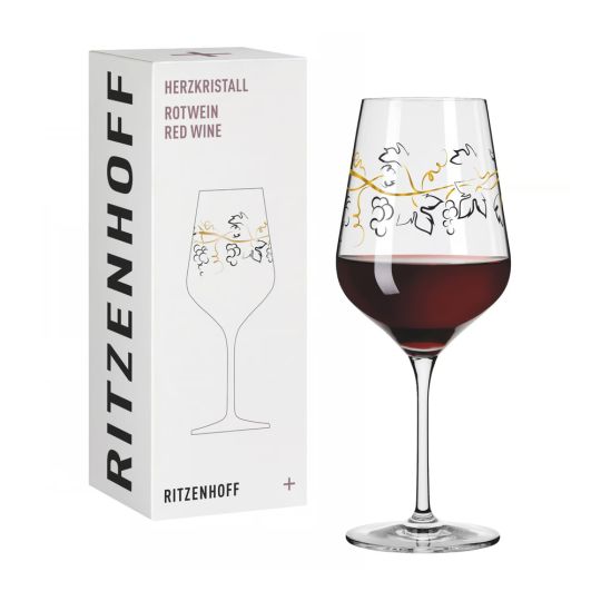 Ritzenhoff - Herzkristall red wine glass F25 Veronica Rea