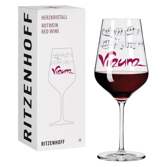Ritzenhoff - Crystal Heart Red Wine Glass Wurm