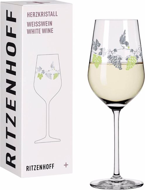 Ritzenhoff - Crystal Heart White Wine Glass Lorenzo