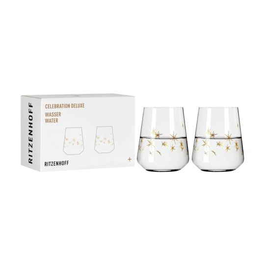Ritzenhoff - Prom Celebration Deluxe Water Glass Set Of 2 003