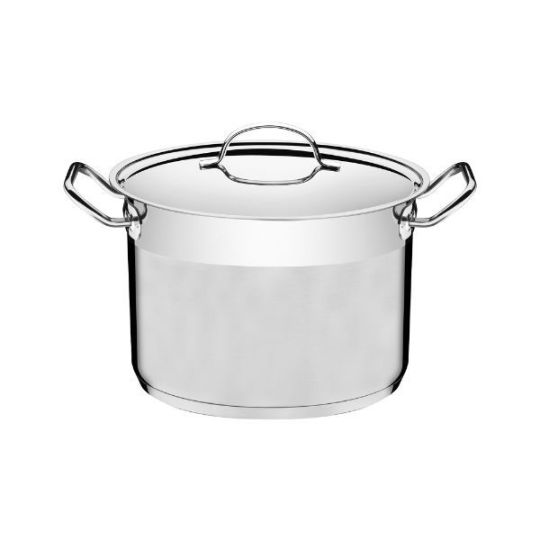 Tramontina - Professional 24cm 7.8L Stainless Steel Stock Pot