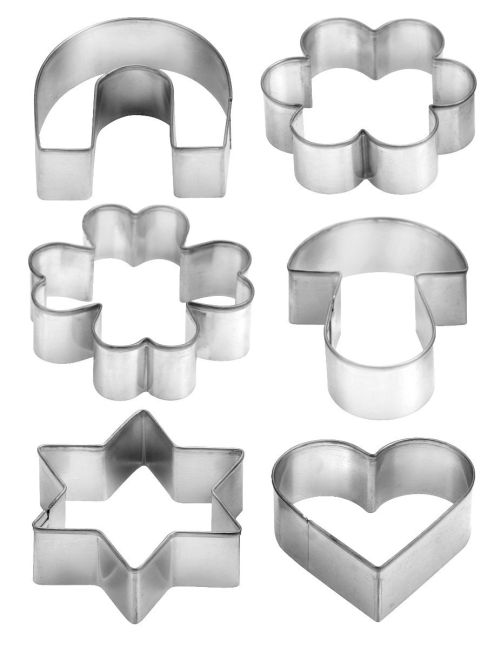 Tescoma - Cookie Cutters In Ring Delicia, 6 Pieces