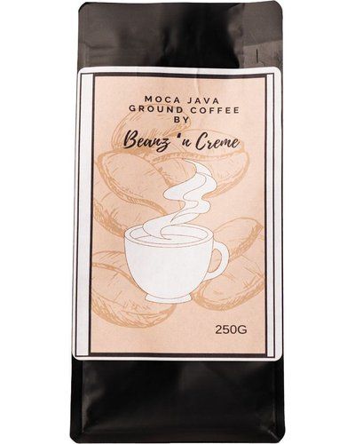 Beanz n Crème - Moca Java Blend Ground Coffee (250 gram)