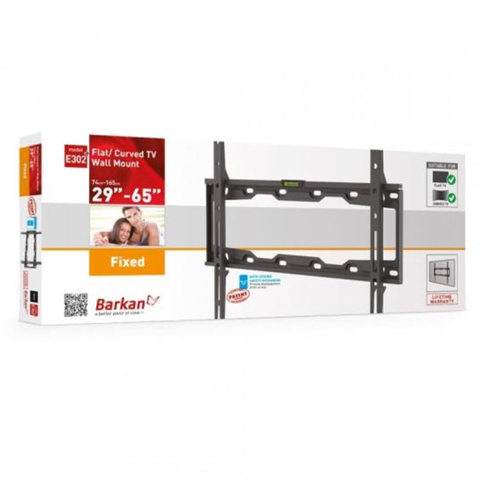 Barkan - 29" - 65" Flat TV Wall Mount - Fixed