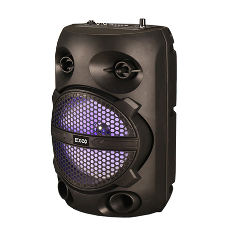 Ecco - MV88M8 ECCO 6.5" Rechargeable Portable Party Speaker