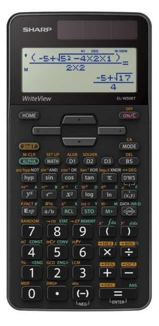 Sharp - EL-W506 Scientific Calculator