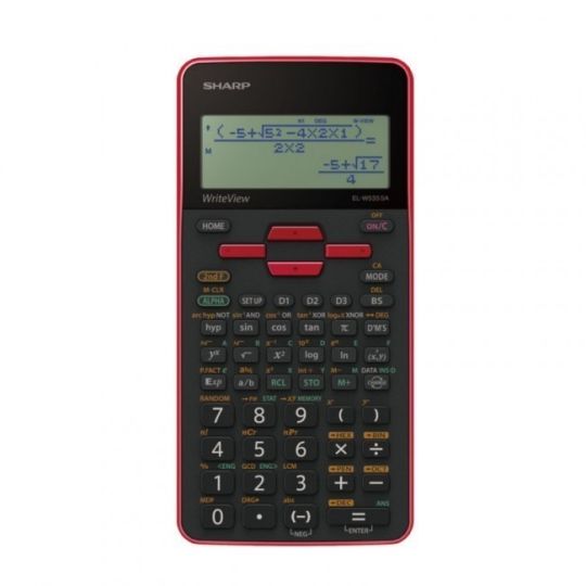 Sharp - EL535 Scientific Calculator (Red)