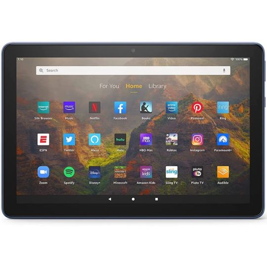 Amazon Kindle -  Fire 10 inch Full HD Tablet 32GB WiFi Only (2021 Model - With Ads) Denim