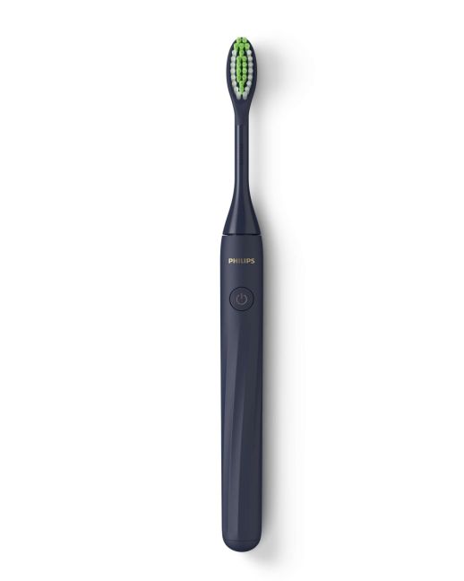 Philips - Sonicare Philips One by Sonicare Battery Toothbrush HY1100/54 Midnight Blue