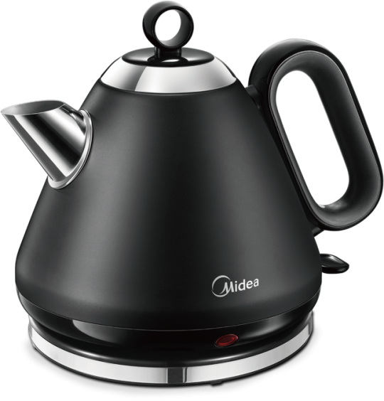 Midea - Teapot Style Cordless Kettle 1,7L - Black