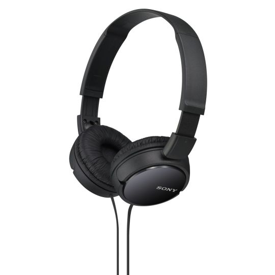 Sony - Foldable Headphones - Black (MDR-ZX110/BCE)