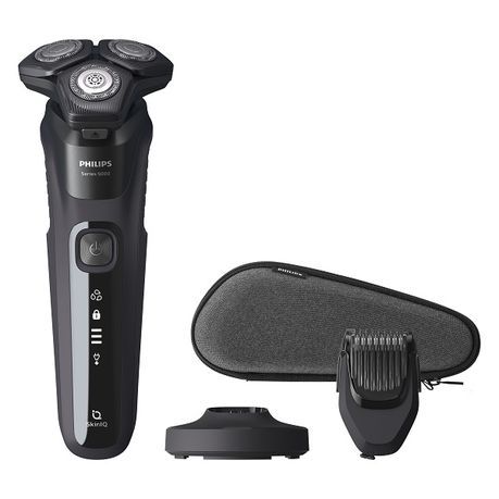 Philips - 5000 Series Wet and Dry Electric Shaver PU Trim/Smartcare