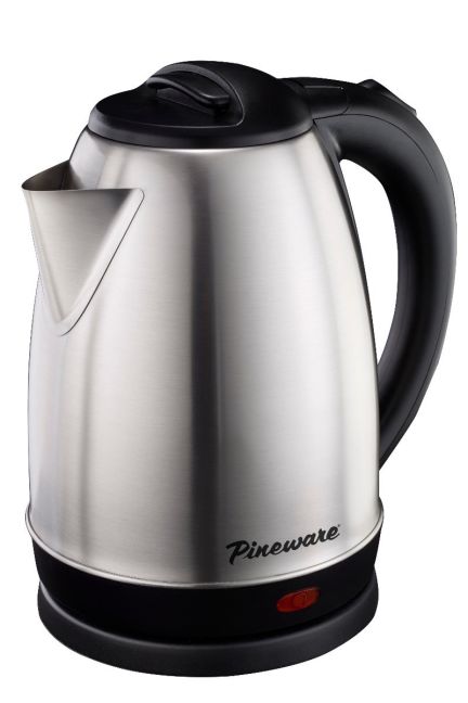 Pineware - 1.5L Cordless Stainless Steel 360 Kettle