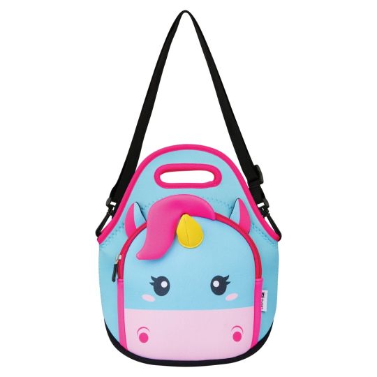 Quest - Neoprene Lunch Bag Unicorn Blue/ Pink
