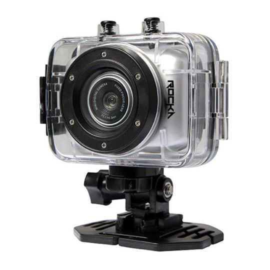 Rocka - D'Light Series 720P Action Camera (Silver)